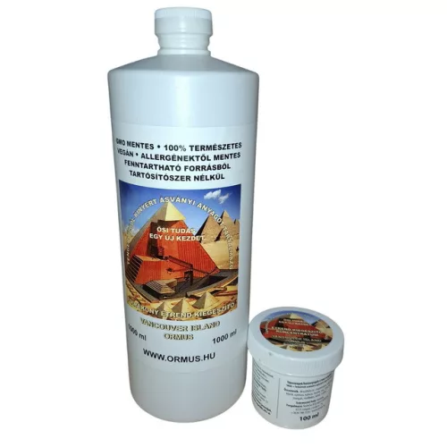 1000 ml Folyadék + 100 ml Koncentrátum