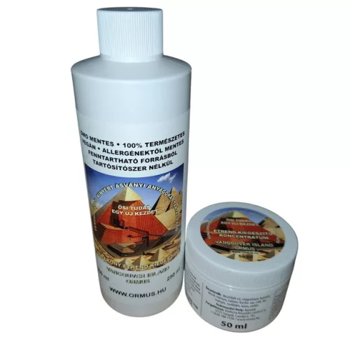 250 ml Folyadék + 50 ml Koncentrátum