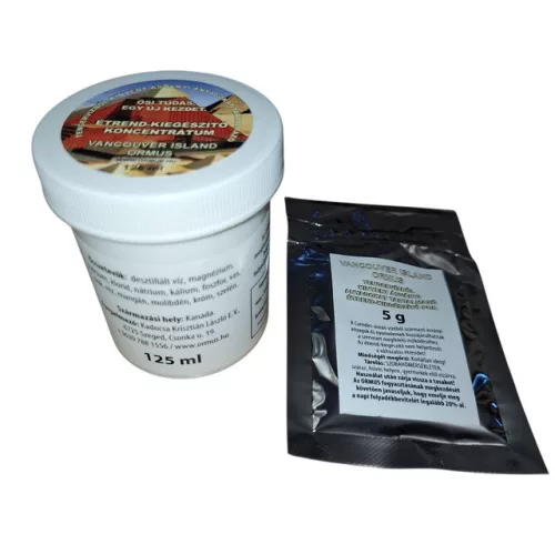 125 ml Koncentrátum + 5 g Por